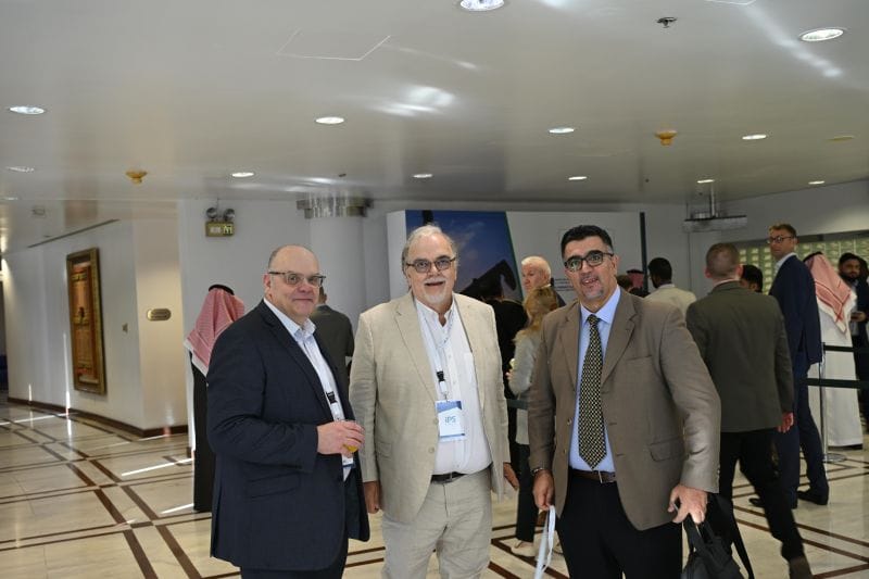 Steve Andrew of RVA Group attending the Energy Industries Council conference in Dammam, Saudi Arabia