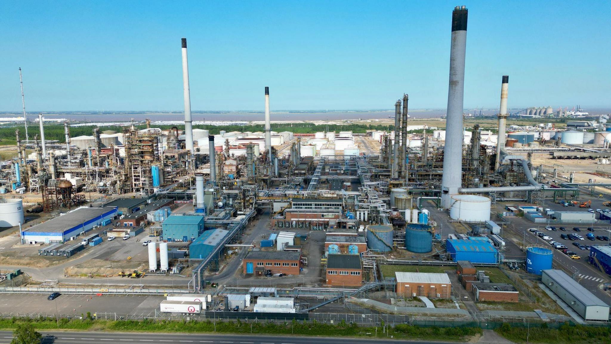 PRAX Lindsey Oil Refinery, Immingham, site supporting RVA's decommissioning and demolition study