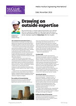 Nuclear Engineering International - Drawing On Outside Expertise
